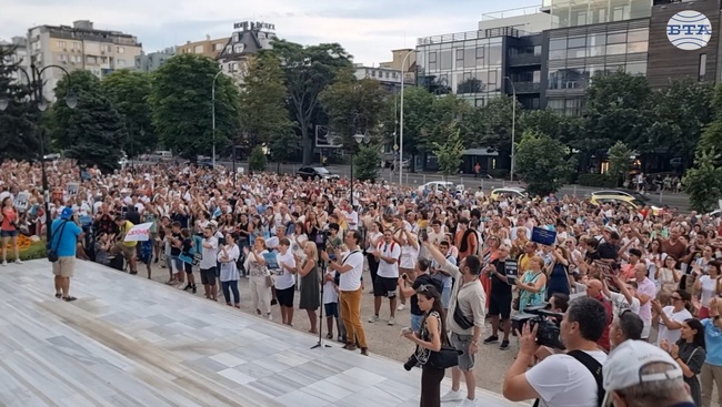 За трети път във Варна протестират в подкрепа на задържания кмет Благомир Коцев