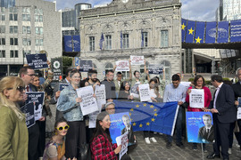 Белгия - Брюксел - Благомир Коцев - протест