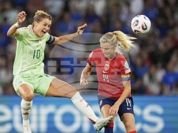 Euro 2025 Norway Italy Soccer