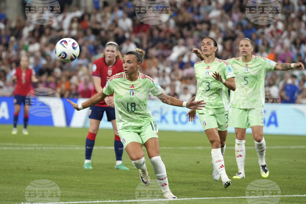 Euro 2025 Norway Italy Soccer
