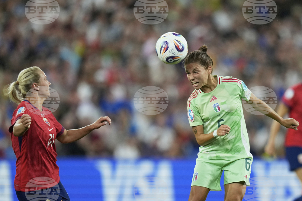 Euro 2025 Norway Italy Soccer