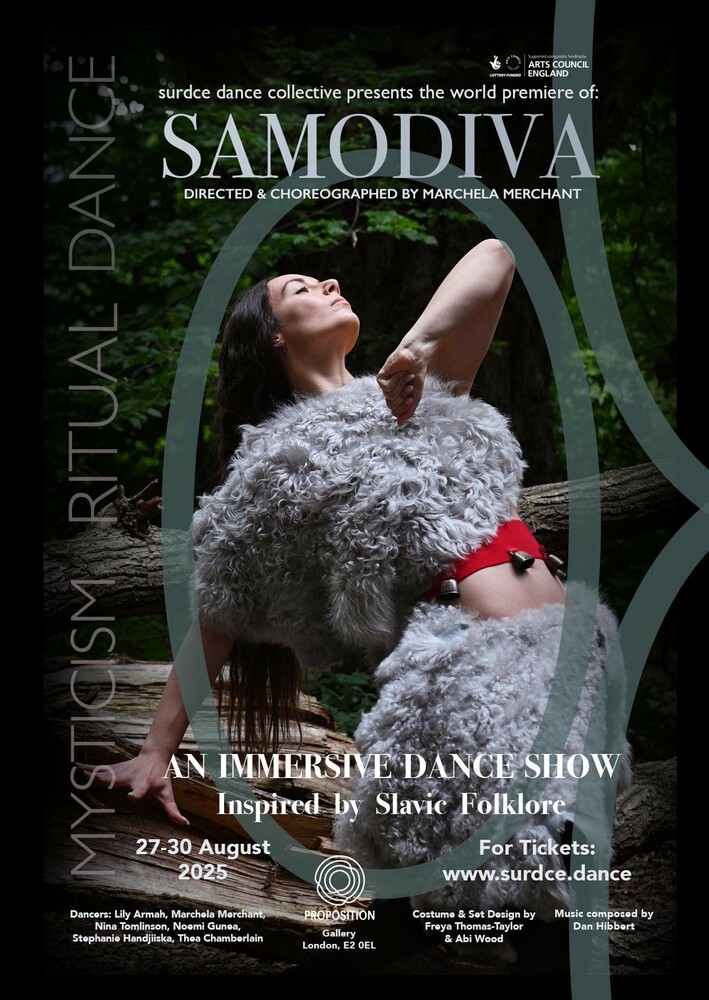 Премиера на танцовия спектакъл „Самодива”, вдъхновен от българските фолклорни митове, ще се състои през август в Лондон