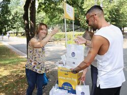 Бургас - пътуване с въздушен транспорт - информационна кампания