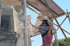 Хасково - паметник - ремонт