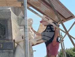 Хасково - паметник - ремонт