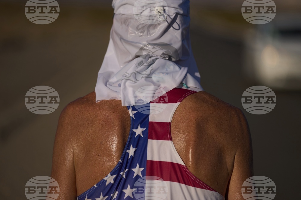 APTOPIX Climate Heat Death Valley Ultramarathon