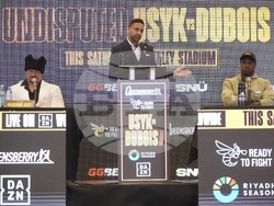 Britain Boxing Usyk Dubois