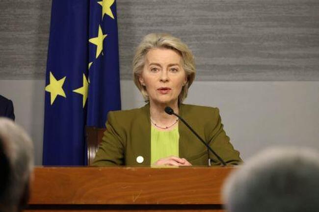 КНА: Фон дер Лайен потвърди още веднъж ангажимента на ЕС за обединението на Кипър