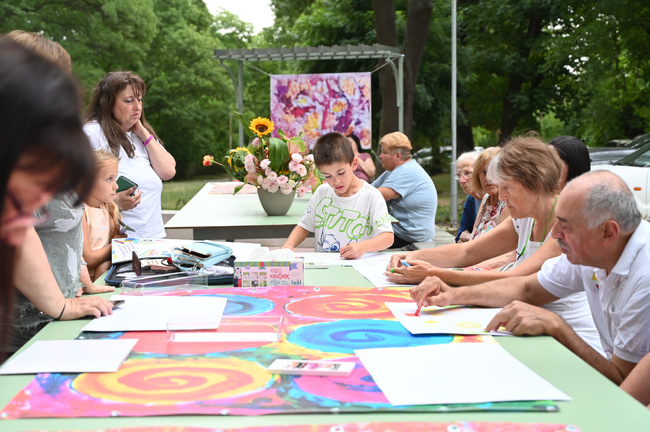 Асоциация за инсулт и афазия организира безплатна арттерапевтична сесия на открито в Банкя