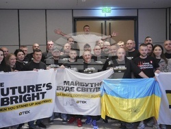 Britain Boxing Usyk Ukrainian Veterans