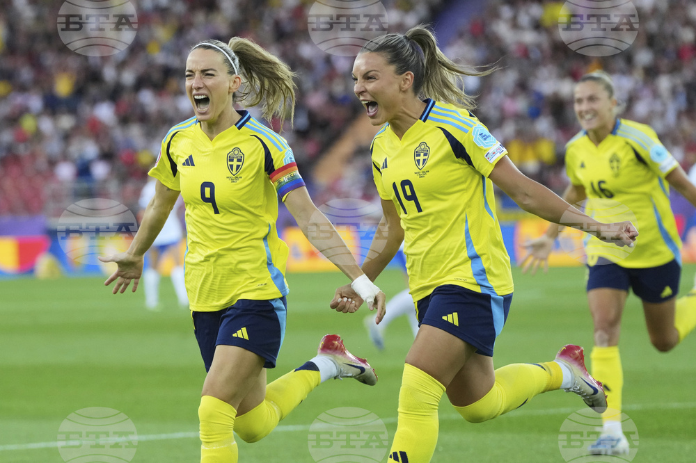 APTOPIX Euro 2025 Sweden England Soccer