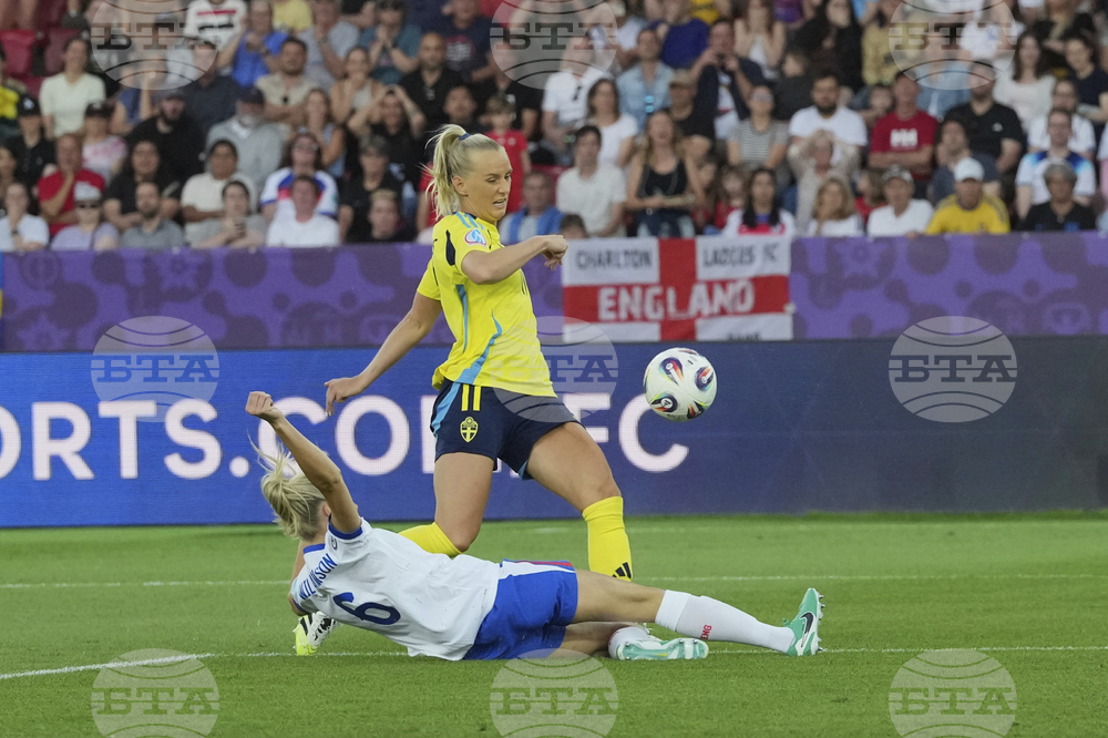 Euro 2025 Sweden England Soccer