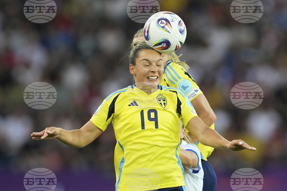 Euro 2025 Sweden England Soccer