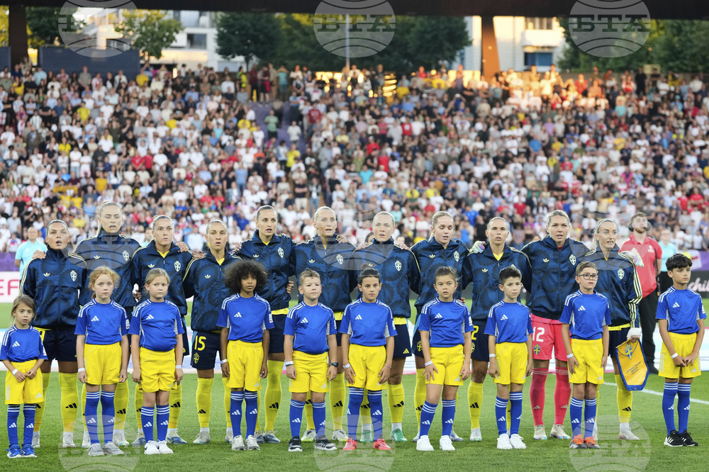 Euro 2025 Sweden England Soccer