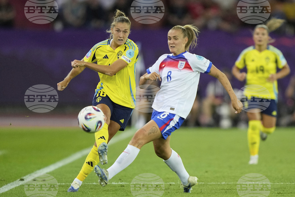 Euro 2025 Sweden England Soccer