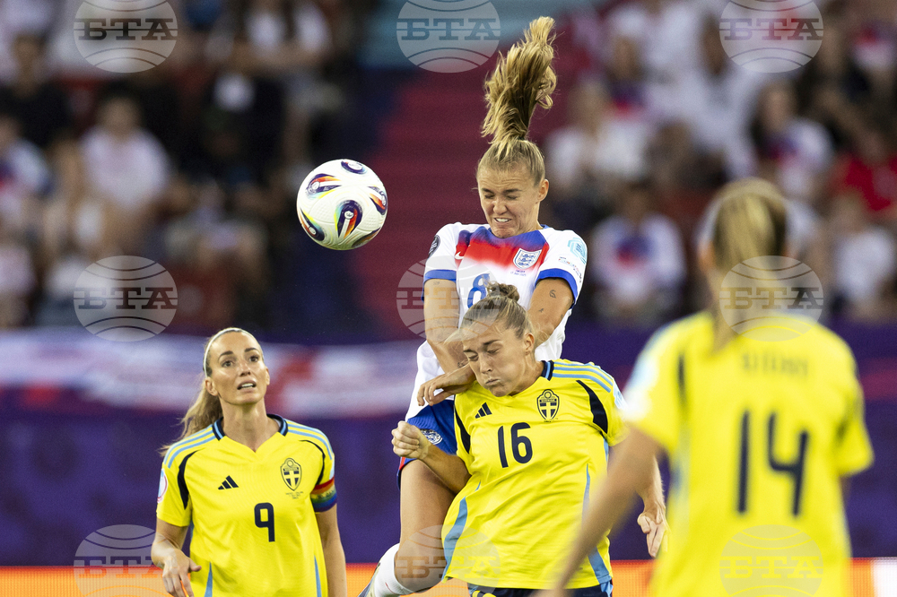 Euro 2025 Sweden England Soccer