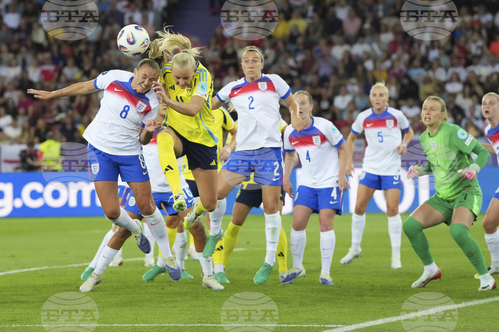 Euro 2025 Sweden England Soccer