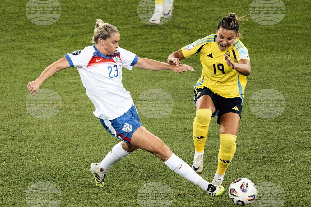 Euro 2025 Sweden England Soccer