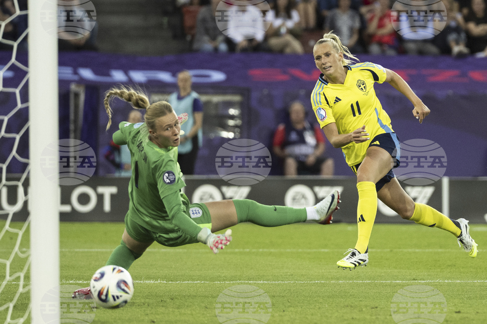 APTOPIX Euro 2025 Sweden England Soccer