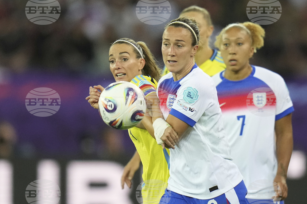 Euro 2025 Sweden England Soccer
