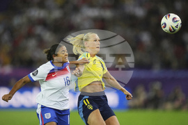 Euro 2025 Sweden England Soccer