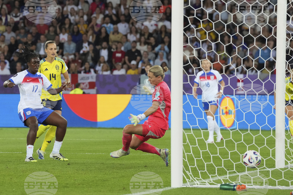 APTOPIX Euro 2025 Sweden England Soccer