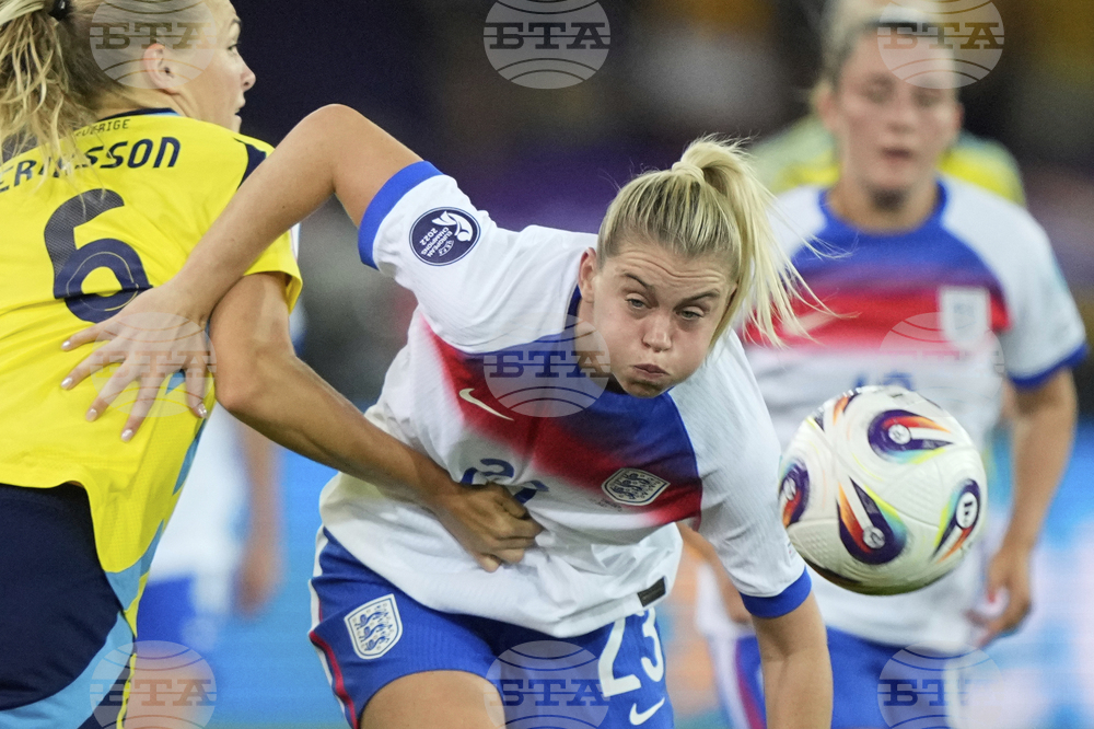 APTOPIX Euro 2025 Sweden England Soccer