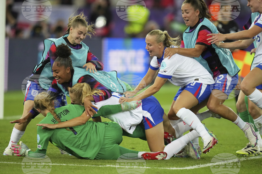 APTOPIX Euro 2025 Sweden England Soccer