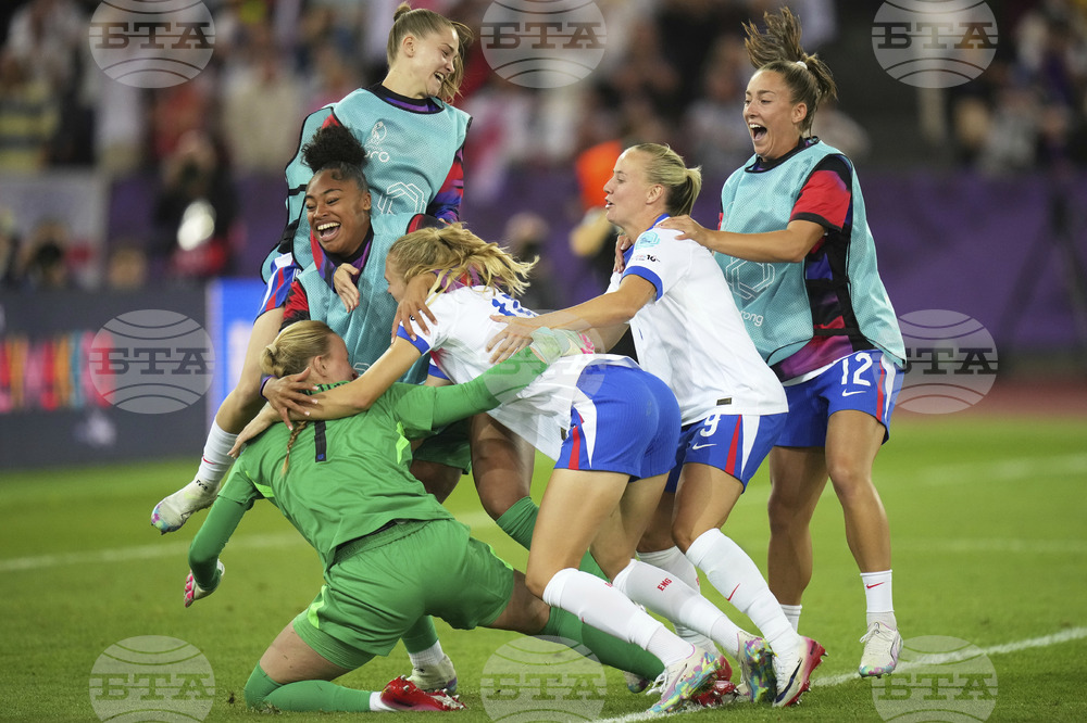APTOPIX Euro 2025 Sweden England Soccer