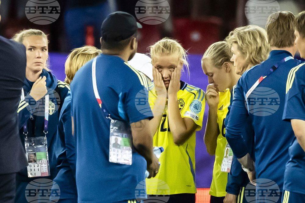 Euro 2025 Sweden England Soccer