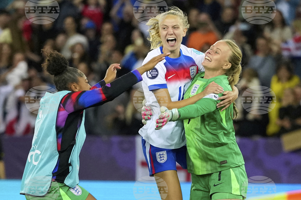 APTOPIX Euro 2025 Sweden England Soccer