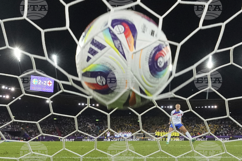 APTOPIX Euro 2025 Sweden England Soccer