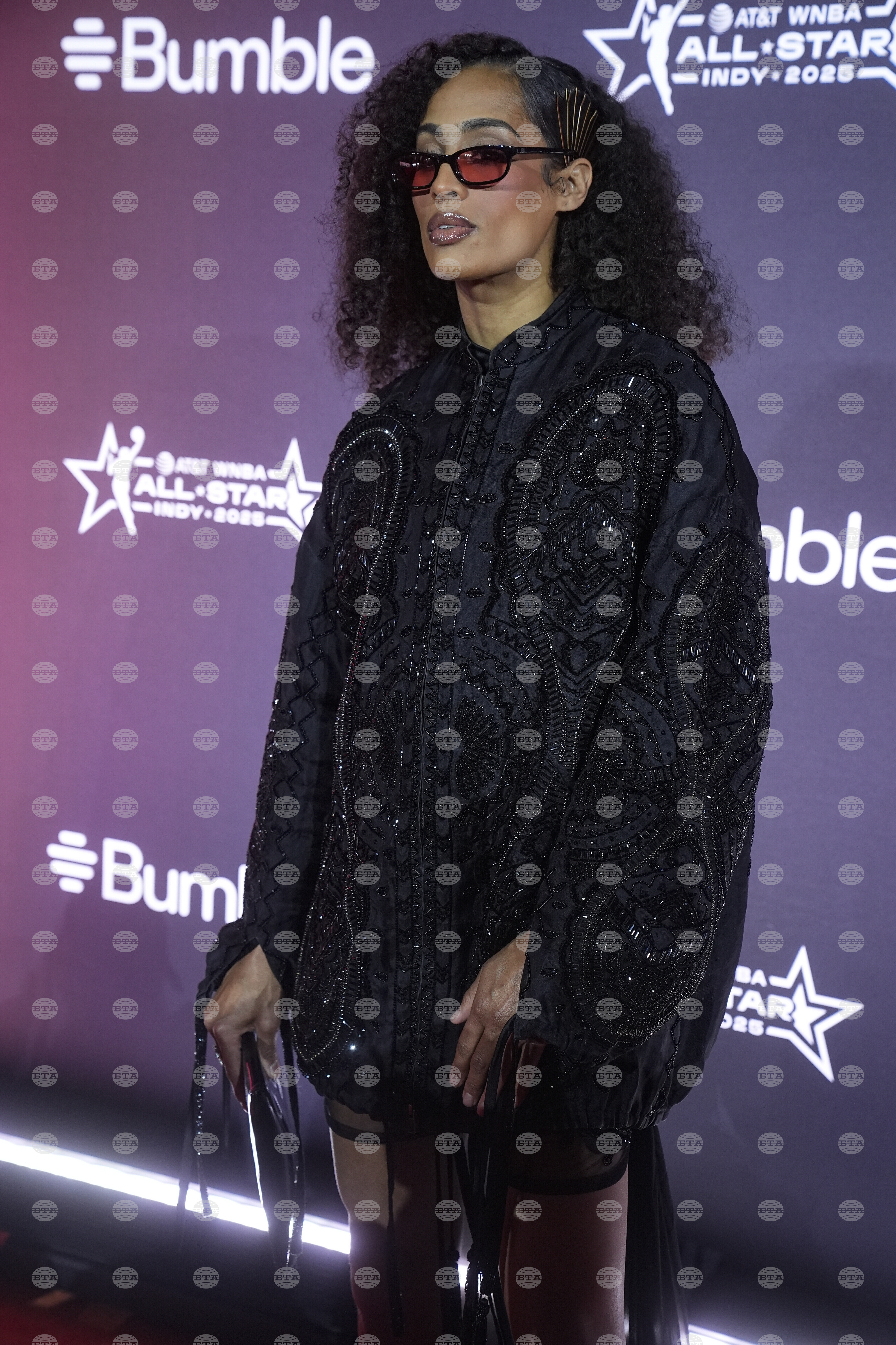 WNBA All Star Orange Carpet Basketball