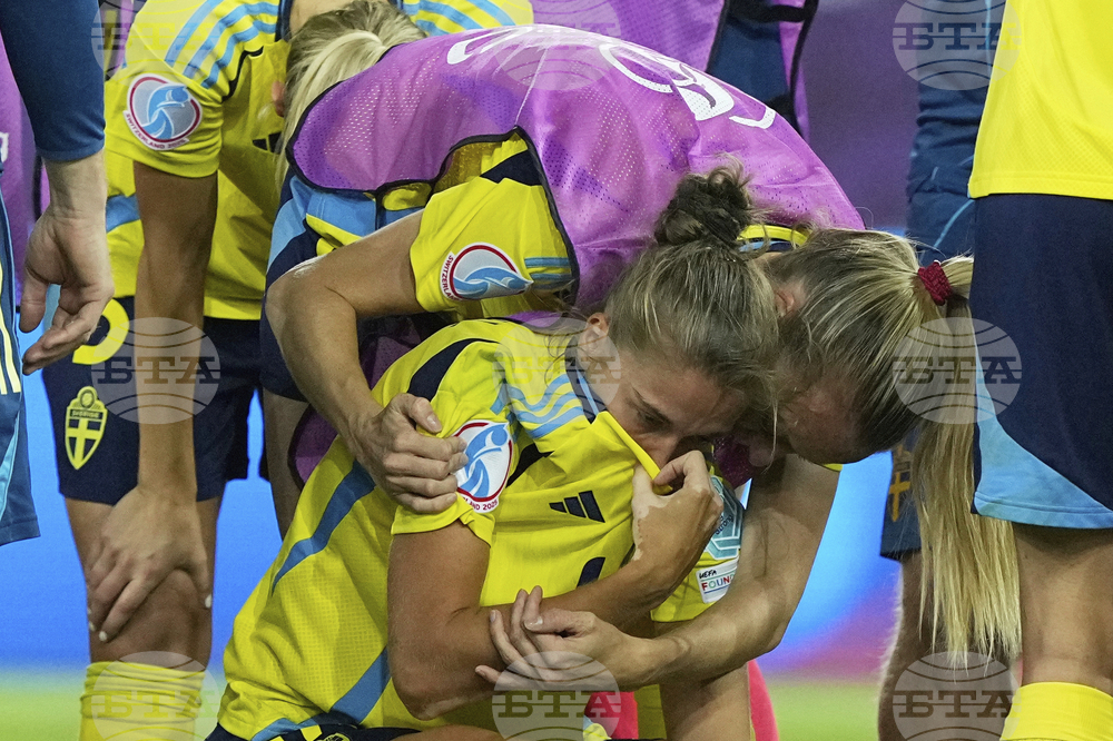 APTOPIX Euro 2025 Sweden England Soccer