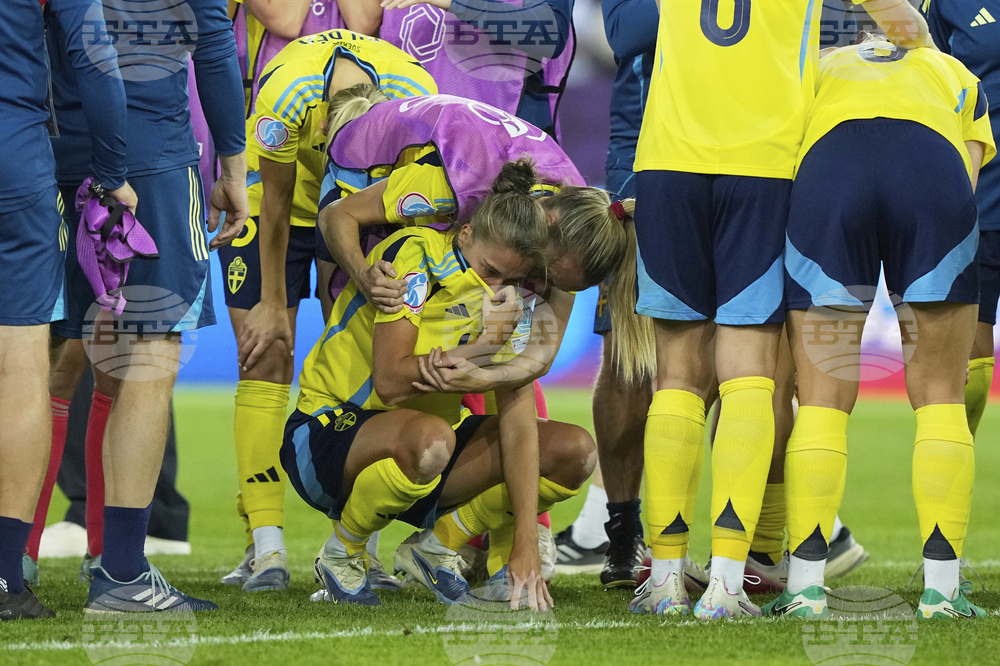 APTOPIX Euro 2025 Sweden England Soccer