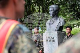 Бургас - Васил Левски - годишнина - отбелязване