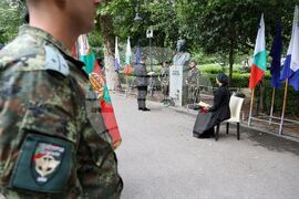 Бургас - Васил Левски - годишнина - отбелязване