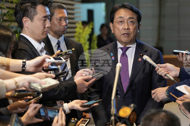 Преговарящият на Япония по въпроса за митата ще пътува до САЩ за нови преговори идната седмица 