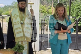 Видин - “Развитие на Индустриален парк “Видин-юг“ - строителна площадка - първа копка