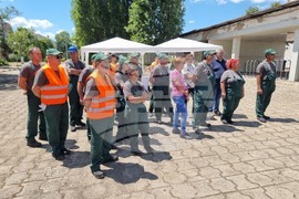 Видин - “Развитие на Индустриален парк “Видин-юг“ - строителна площадка - първа копка