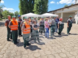 Видин - “Развитие на Индустриален парк “Видин-юг“ - строителна площадка - първа копка