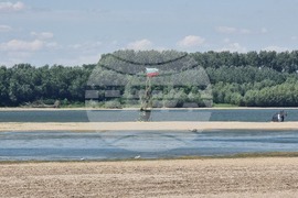 Русе - река Дуанв - ниско ниво