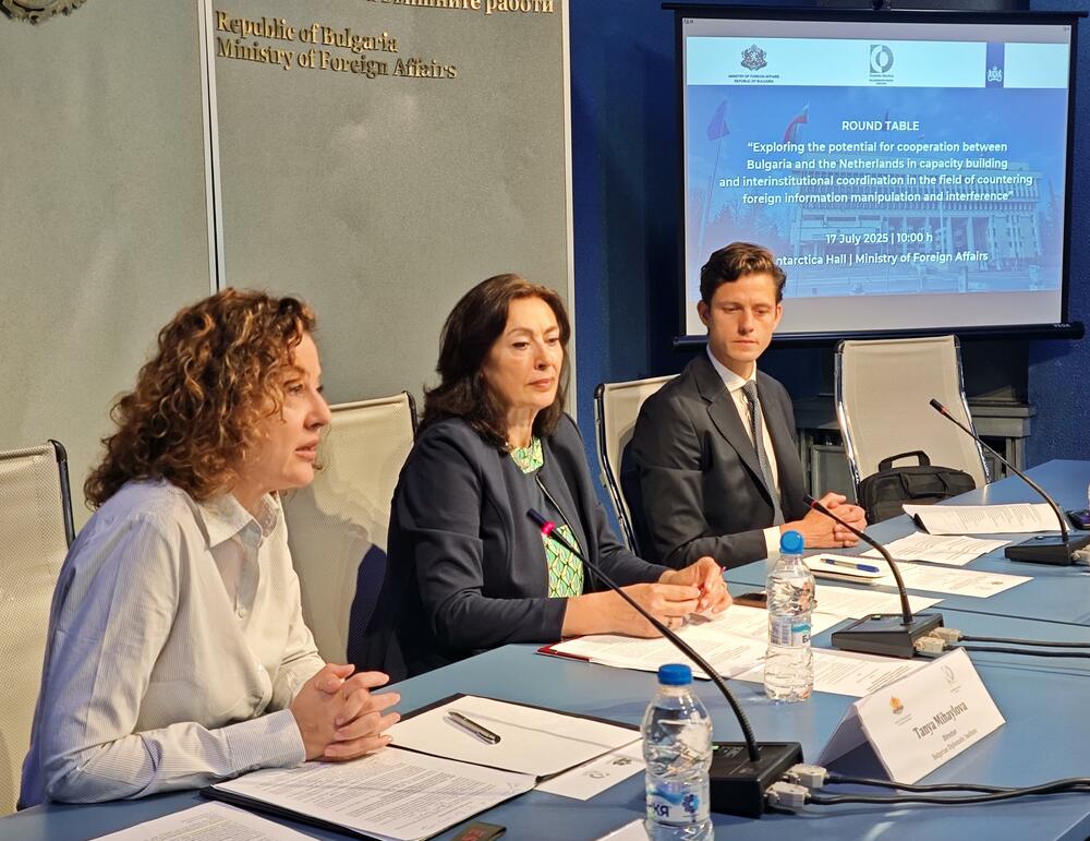 Bulgaria-Netherlands Cooperation in Countering Foreign Information Manipulation Explored at Expert Roundtable