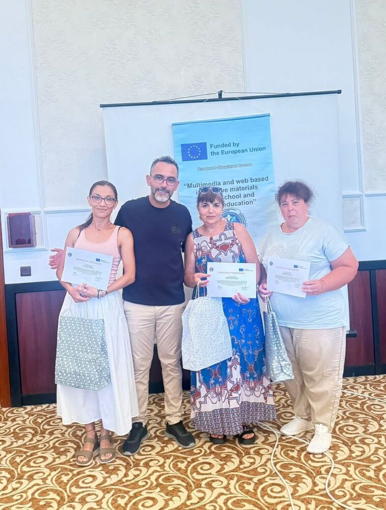 Община Ловеч: Екип на ДГ „Радост“ – Ловеч участва в обучение по програма „Еразъм+“ в Турция