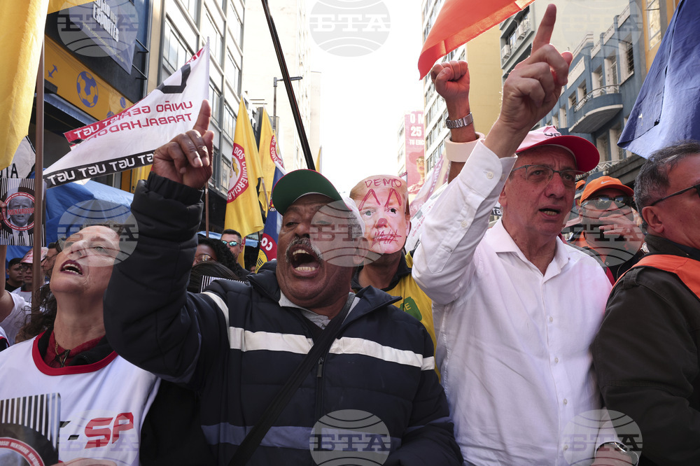 Brazil Trump Tariffs Protest