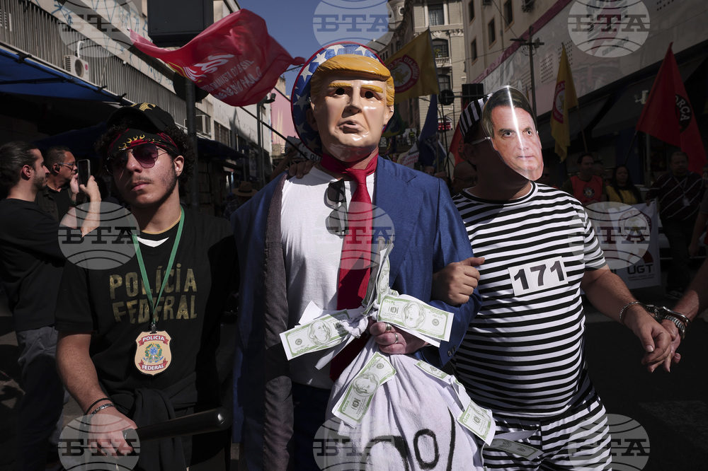Brazil Trump Tariffs Protest