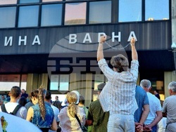 Варна - протест в подкрепа на задържания кмет на града Благомир Коцев