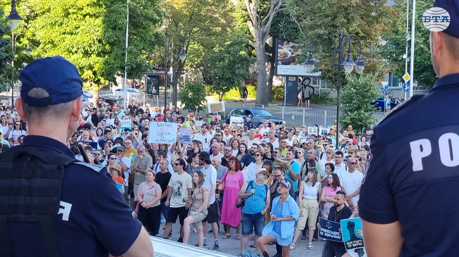 За четвърти път във Варна протестират в подкрепа на задържания кмет Благомир Коцев