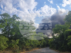 Стара Загора - цех за скрап - пожар