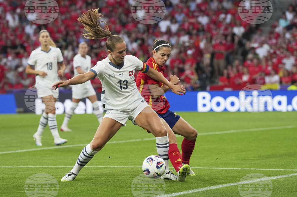 Euro 2025 Spain Switzerland Soccer